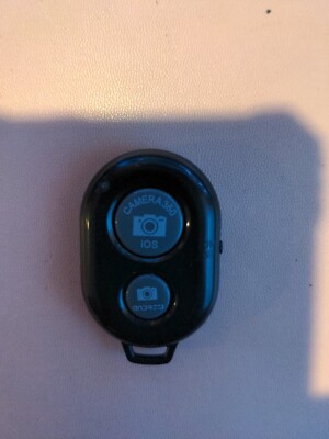 Bluetooth Selfie Remote Control Camera Shutter Button for iPhone and Android