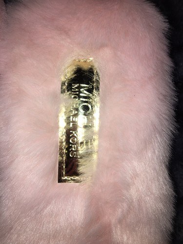 Never Worn Size 9 Authentic Michael Kors Fuzzy Slippers