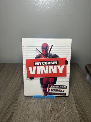 My Cousin Vinny Blu-ray NEW SEALED w/ Deadpool Photobomb Slipcover 2018 Walmart
