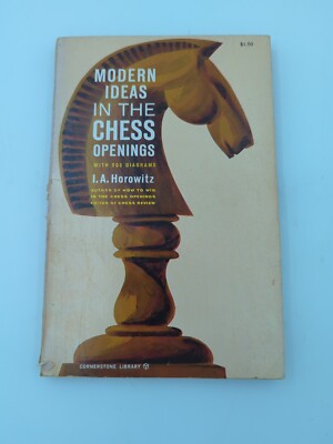 Modern Ideas In The Chess Openings Paperback IA Horowitz