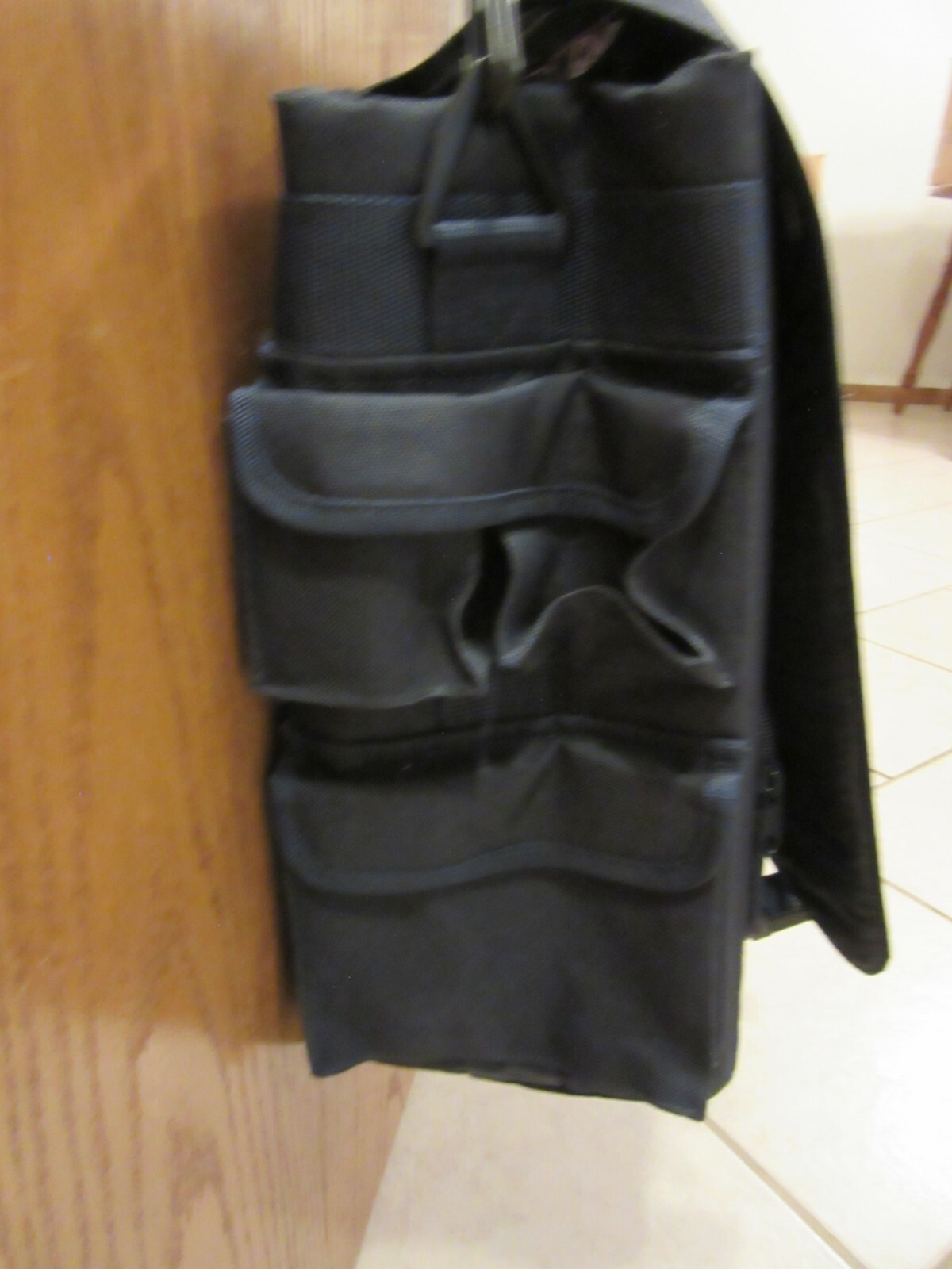 Crop In Style Scrapbooking Black Tote Arts Crafts Tools Organizer