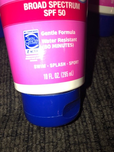 Lot of 4 Broad Spectrum Banana Boat Baby Sunscreen Lotion SPF 50, 10 Ounce