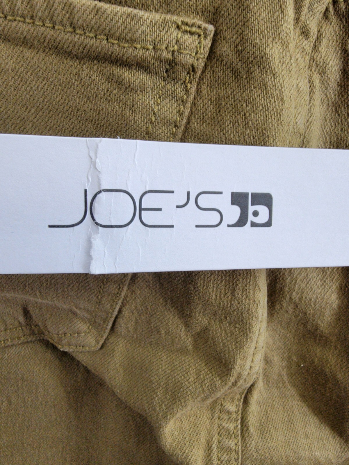 Joe's Jeans the Joplin Slit Denim Skirt Women's 24 Gothic Olive Solid Button Zip - Picture 15 of 16