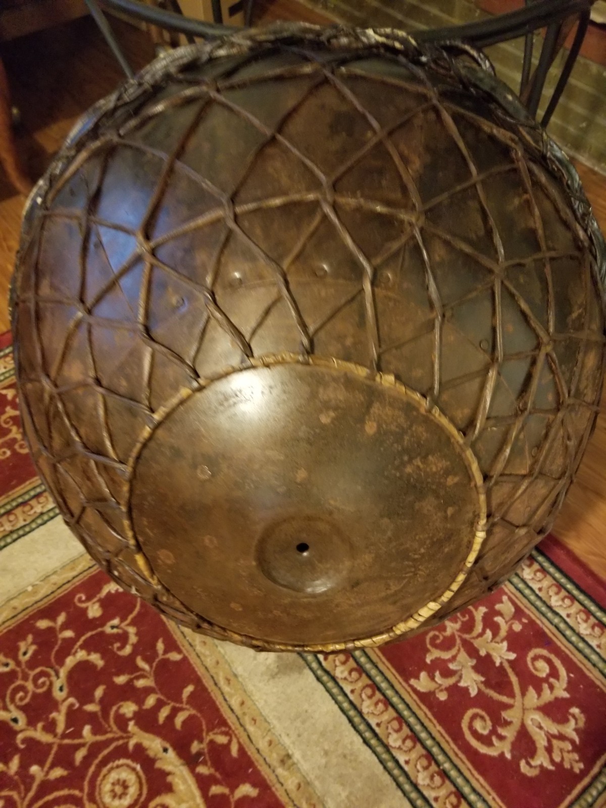 Large Kettle Drum Music Great Condition 24