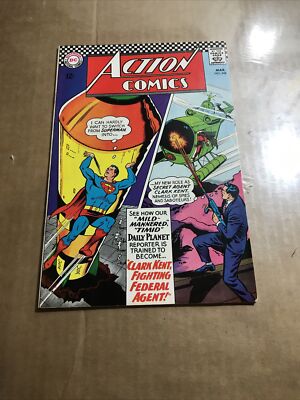 Action Comics # 348 Supergirl Separate story in the book 6.5
