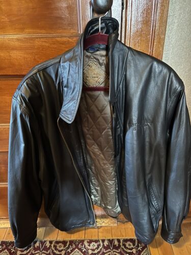 Vintage Gear For Sports Leather Jacket “Nothing Else Is A Vintage Gear For Sports Leather Jacket “Nothing Else Is A