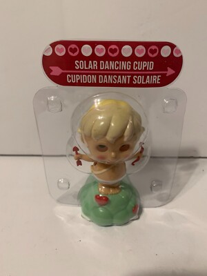 Solar Dancing Cupid; Gift/ Present Baby Shower; No Batteries; Solar Power