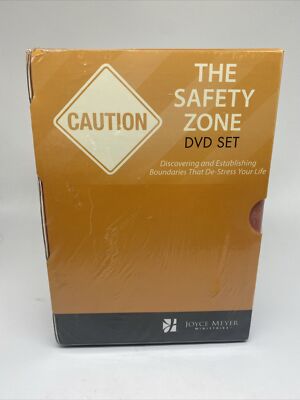 Joyce Meyer Ministries THE SAFETY ZONE 4 DVD SET - Brand New Factory Sealed