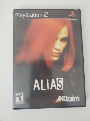 ALIAS (Sony PlayStation 2, 2004) Black Label, Tested, Complete In Box