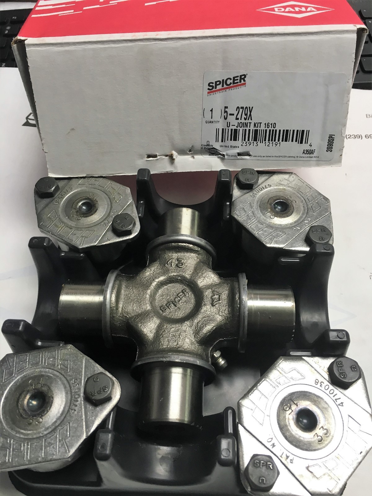 5-279X Dana Spicer Universal Joint (U-Joint) fits 1610 Series