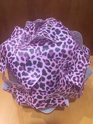Infinity Lights Puzzle ~PINK LEOPARD PATTERN~ MEDIUM 13'' size ~30 Piece kit~