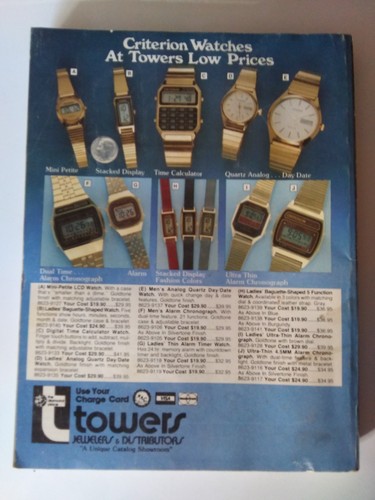 1982-83 Merchandise Catalog Towers Jewelers & Distributors Star Wars GIJoe Rare