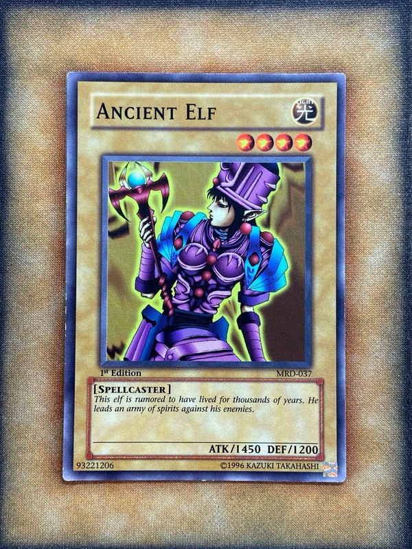 PSA10「エンシェント・エルフ」初期 スタジオダイス版 ANCIENT ELF Yugioh Ancient Elf MRD-037 Common 1st Ed LP | eBay