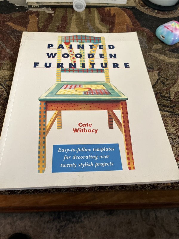Painted wooden furniture