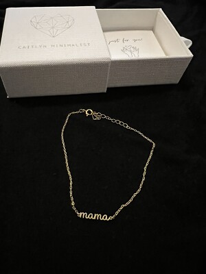 Mama Bracelet By Caitlyn Minimalist
