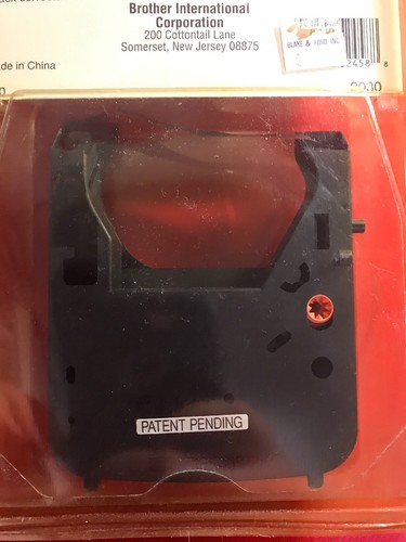 New Pack Brother #2030  Black Correctable Film Ribbon For PY 75, PY80, & PY80+