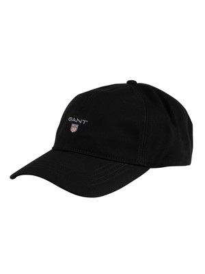 

Мужская бейсболка GANT из хлопкового твила, черная, Черный, 9900042-5
