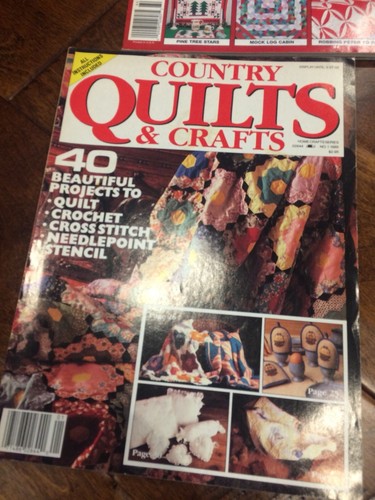 Lot Of 7 Quilting Magazines Country Quilts And More. Lot 1