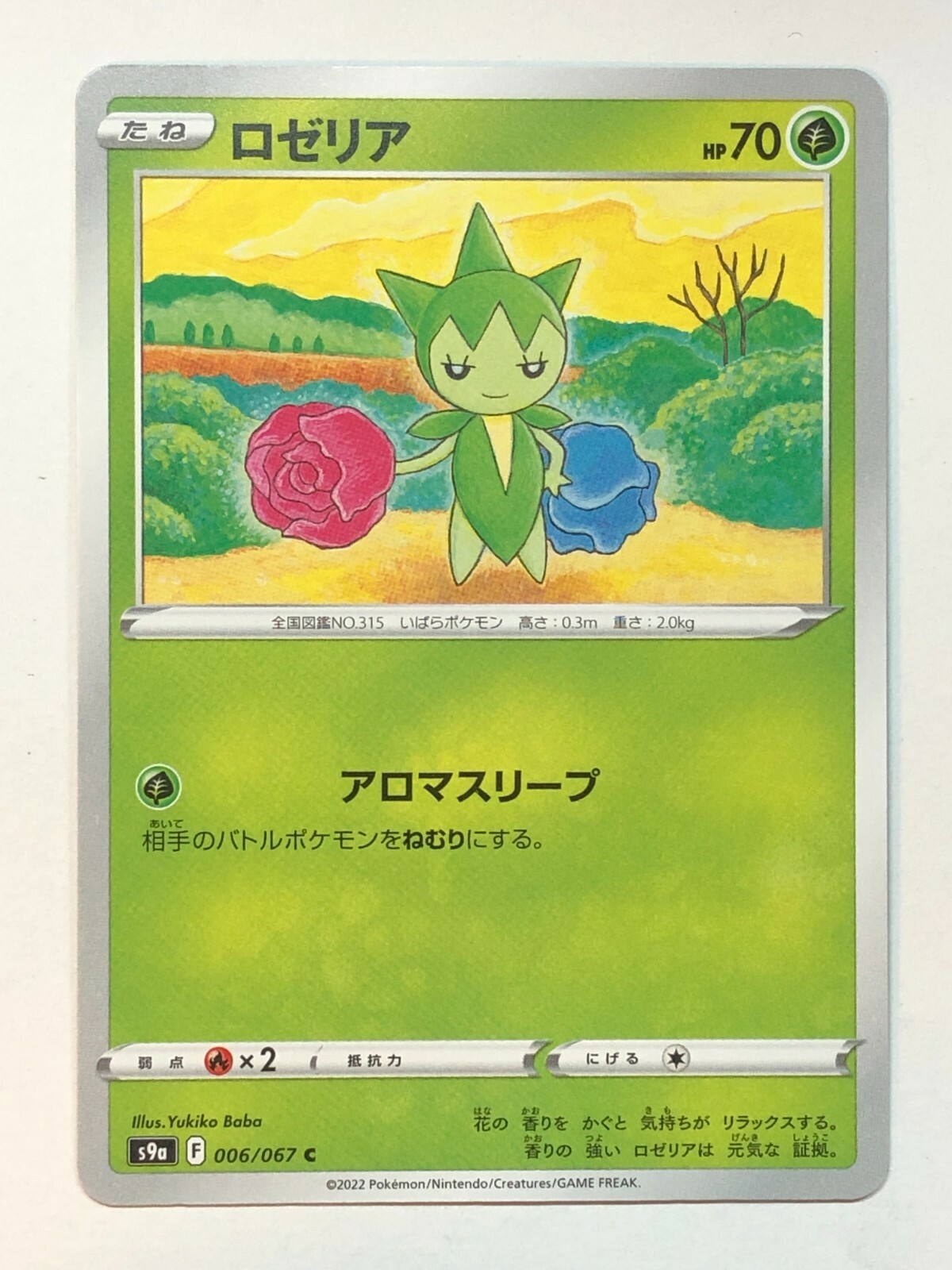 Roseliaです Pokemon Battle Region Roselia 6/67 NM/M Japanese | eBay