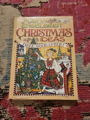 RARE SEALED Mary Engelbreit Christmas Ideas Make Good Cheer holiday book NEW