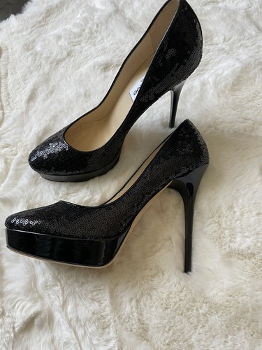 JIMMY CHOO(ジミーチュウ) ラバーレインブーツ ブラック サイズ