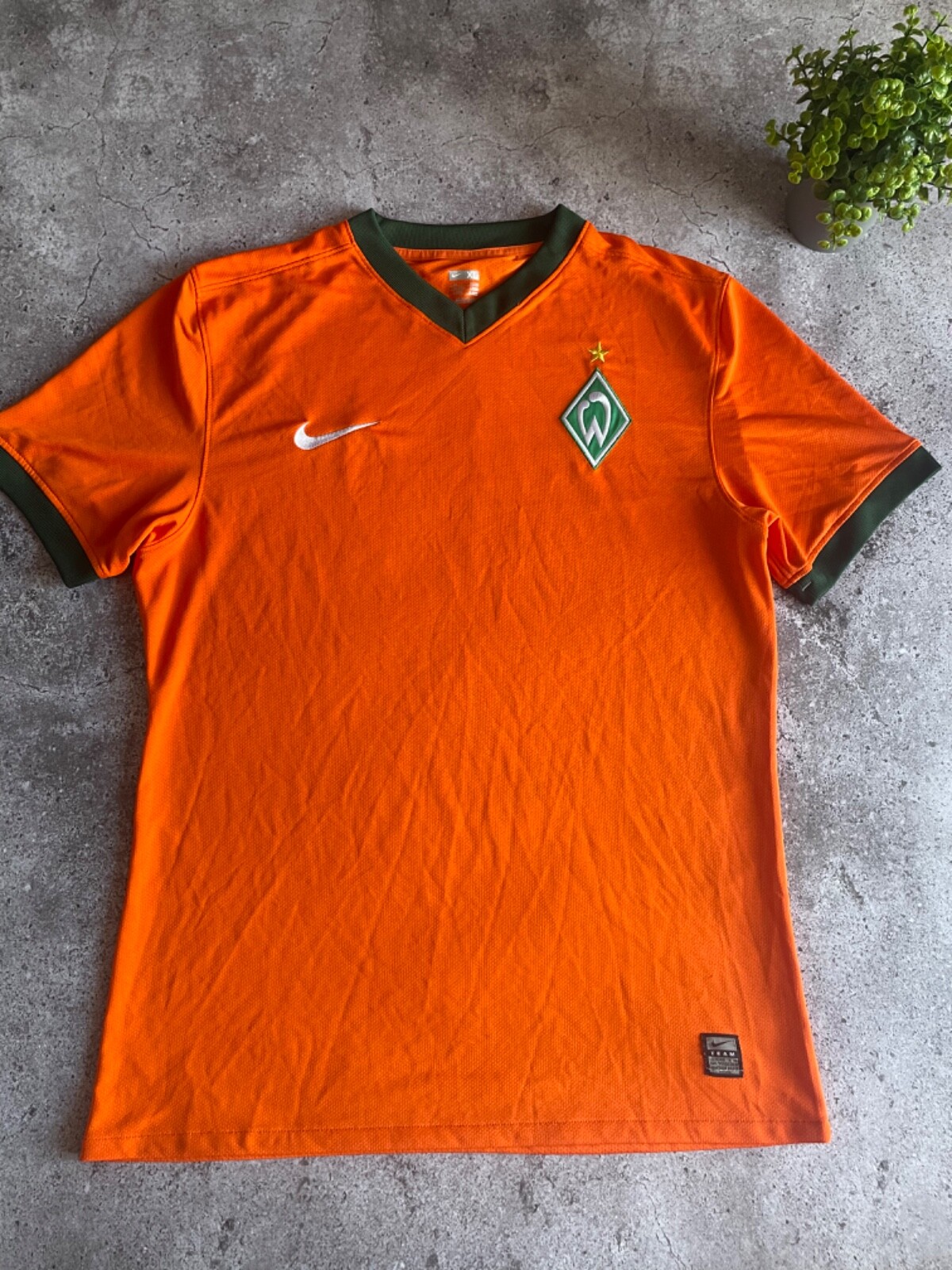 WERDER BREMEN 2009 2010 AWAY Player Issue SHIRT FOOTBALL