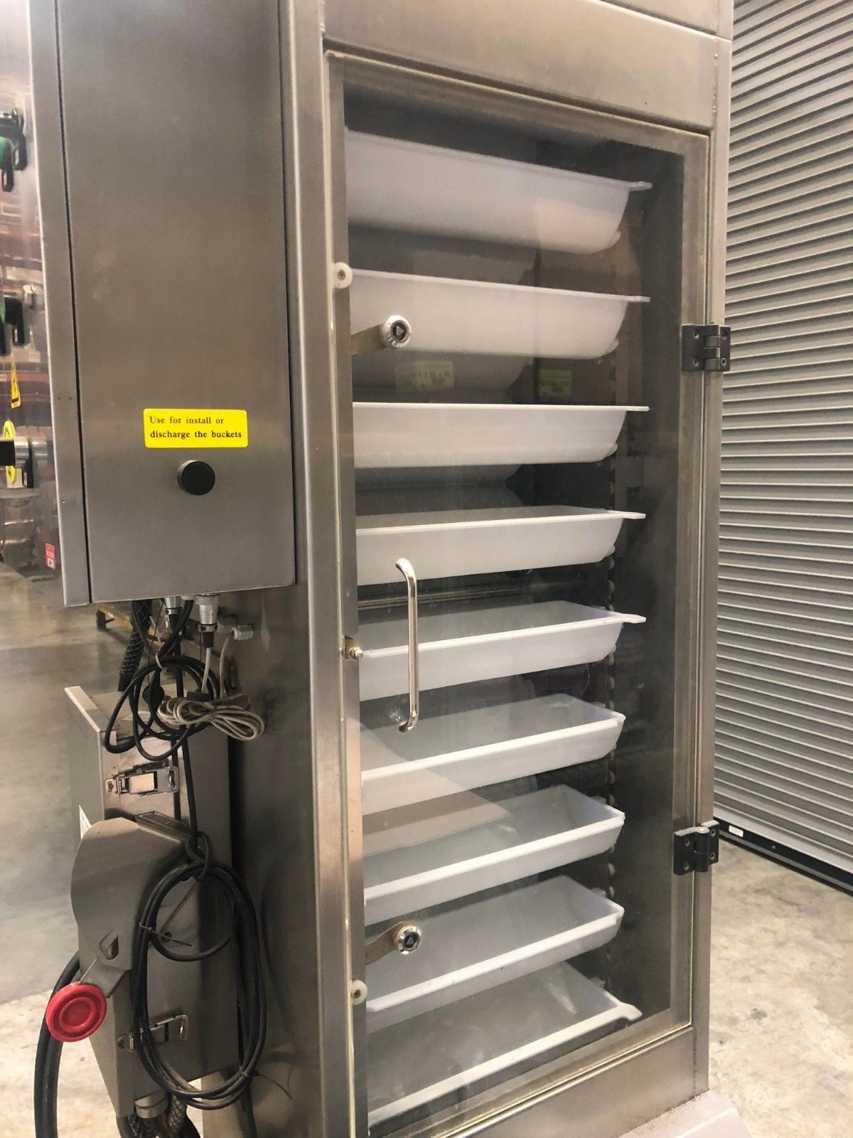 Set of two Joy bucket conveyors