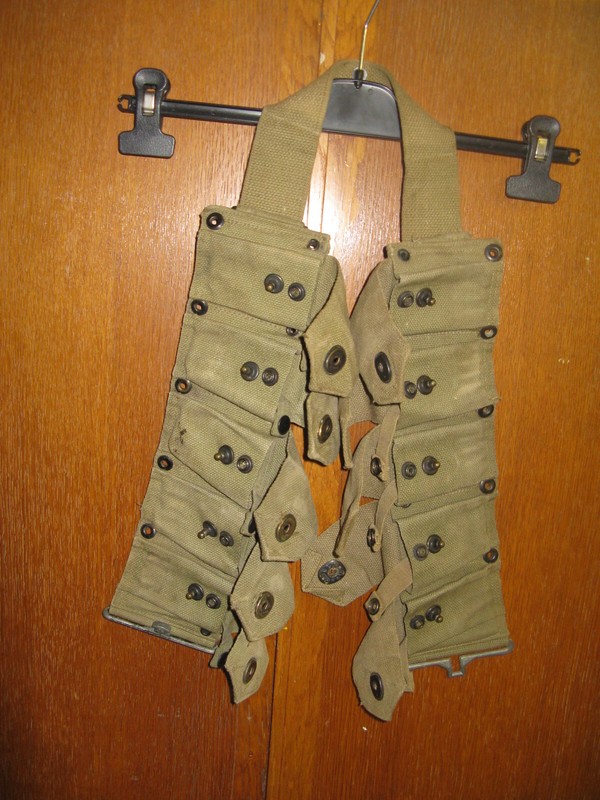 Ceinturon  Cartouchiere Garand  M 23  U.S  DatÃ© 42  Ref:  C G 1
