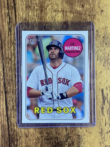 2018 Topps Heritage #710 J.D. Martinez SP Card | eBay