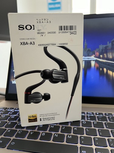 SONY XBA-A3 Canal Type Earphone High-Resolution Sound Surce
