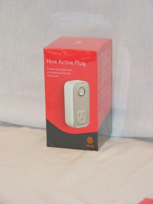 HIVE ACTIVE SMART PLUG THAT TURNS DEVICES ON AND OFF**NEW SEALED**FREE SHIP