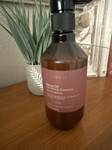 NEW THEORIE Marula Oil Smoothing Shampoo 13.5 OZ PUMP for frizzy Unruly Hair