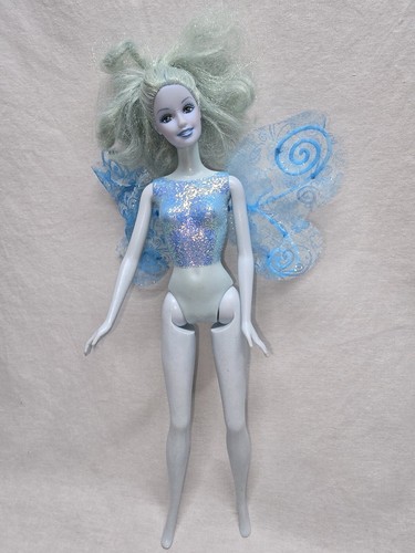 Fairytopia Sparkle Fairy Barbie Doll 2003 Mattel (Blue) With