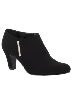 

Женские туфли EASY STREET черного цвета с боковой подошвой Zandra Almond Toe Block Heel 7,5 WW, Черный, ZANDRA
