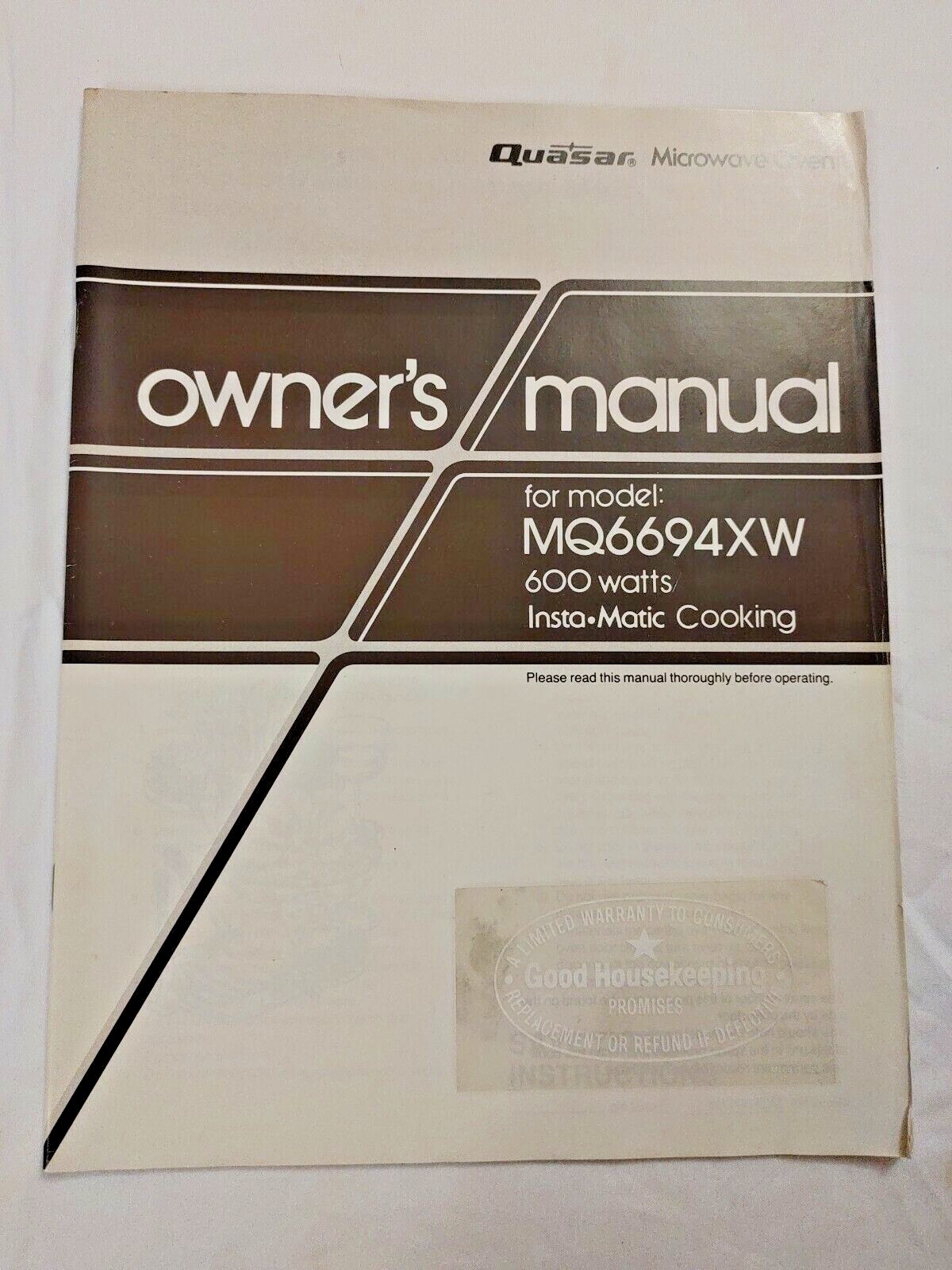 Quasar Microwave Models Quasar Microwave Model Mqsv115e