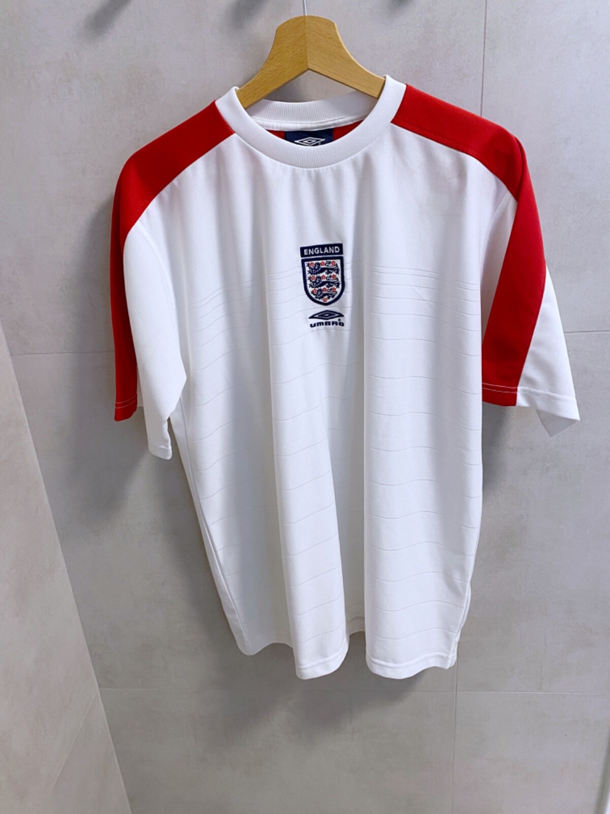 Authentic England 1999 Umbro Archive Vintage Soccer Jersey