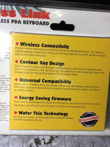 Universal Wireless PDA Keyboard