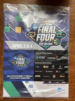 NCAA 2022 Mens Official Final Four Game Day Program  Kansas Jayhawks Champions