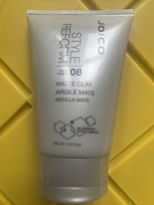 Joico Style Reform 08 Hold Matte Clay 3.4 OZ HTF