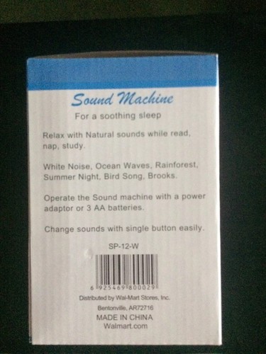 Sound Machine For a soothing sleep
