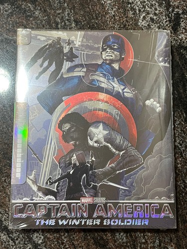 米2discs Blueray Movie Captain America: The Winter Soldier  NONE NOT ON LABEL /00220 Amazon.com: Captain America: The Winter Soldier (2-Disc Blu