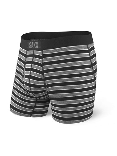 

Мужское нижнее белье SAXX — трусы Ultra Boxer, черная полоска, маленькое, Black crew stripe