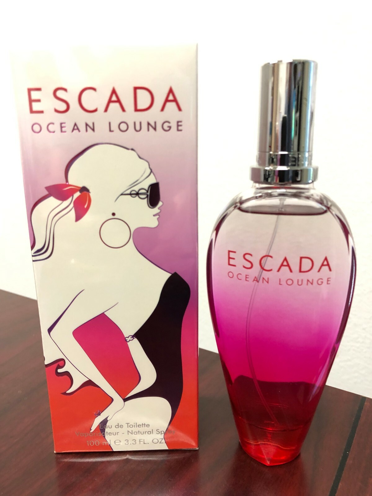 VINTAGE ** ESCADA OCEAN LOUNGE by SCANNON S.A 3.3 oz / 100 ML EDT