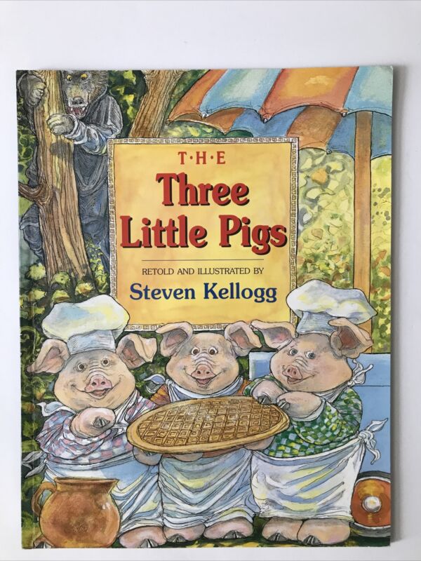 The Three Little Pigs by Steven Kellogg (2002, Trade Paperback)