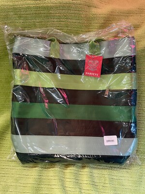 Harveys Seatbelt Mixed Greens Streamline Tote Bag