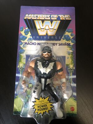 WWE MASTERS OF THE UNIVERSE WAVE 5 MACHO MAN RANDY SAVAGE MOTU