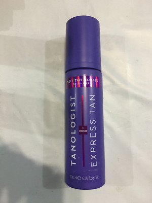 Tanologist Express Self Tan Mousse, Extra Dark - Hydrating Sunless Tanning Fo...
