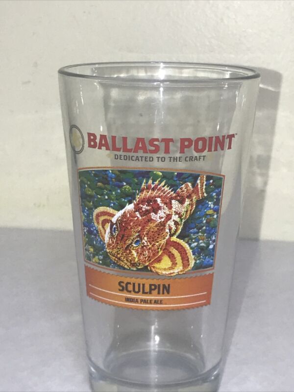 Ballast Point Sculpin IPA India Pale Ale Craft Beer Pint Glass California