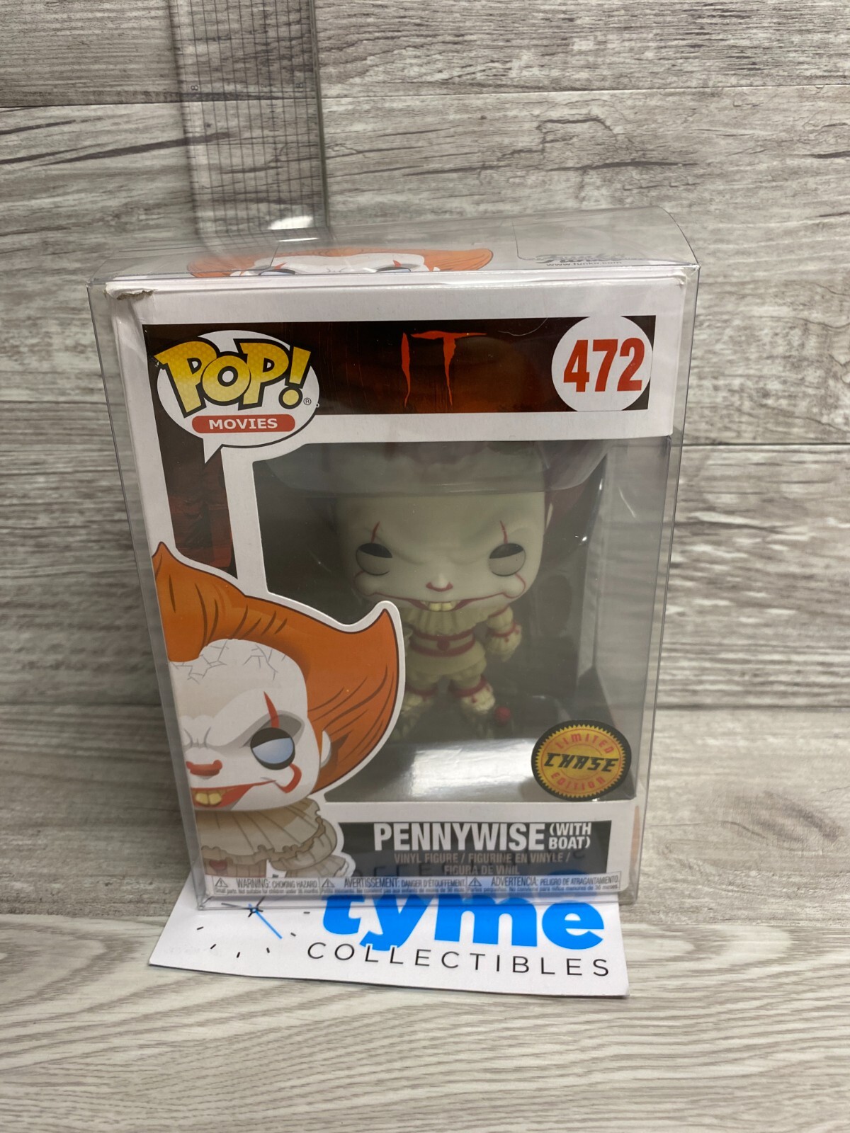 Disney - プチ Funko Pop - Pennywise (With Boat) #472 Chase Limited Edition