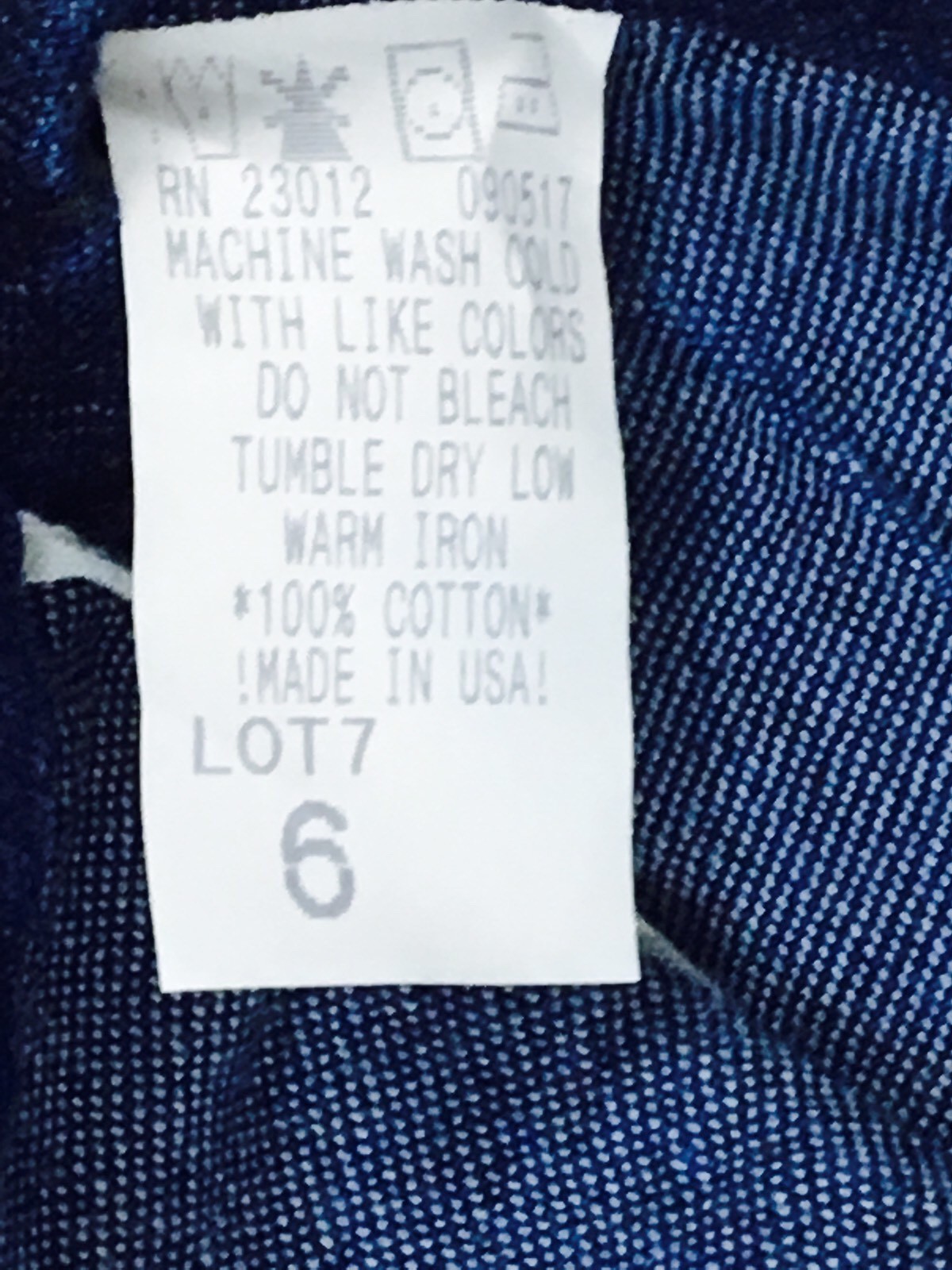 Kid's Overalls Round House Brand Denim Overalls Children's Kid's Clothes Size 6